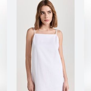 NWT Reformation Kienna Linen Mini Dress